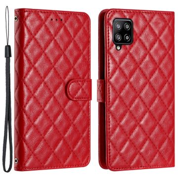 Functionele ruitportemonnee case voor Samsung Galaxy A22 4G - Rood