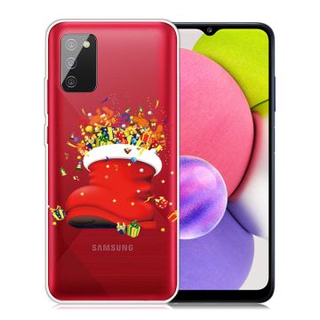 Kerst Samsung Galaxy A03s hoesje - Kerstsok