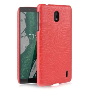 Croco Nokia 1 Plus Hoesje - Rood