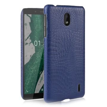 Croco Nokia 1 Plus Hoesje - Donkerblauw