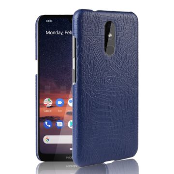 Croco Nokia 3.2 Hoesje - Donkerblauw