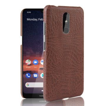 Croco Nokia 3.2 Hoesje - Bruin