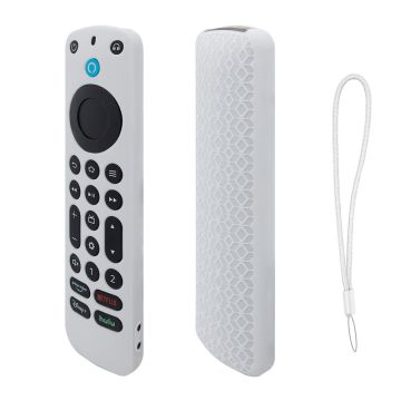 Amazon Alexa Voice Remote Pro silicone cover - White