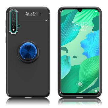 Ringo Huawei Nova 5 Hoesje - Zwart / Blauw