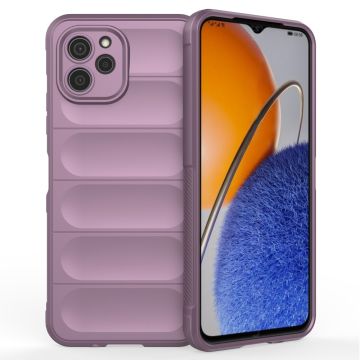 Zachte gripvormige cover voor Huawei Nova Y61 - Lichtpaars