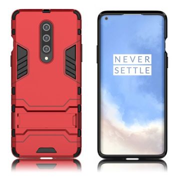 Cool Guard OnePlus 8 Hoesje - Rood