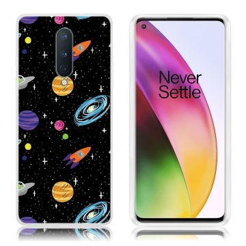 Deco OnePlus 8 telefoonhoesje - Kosmische Ruimte