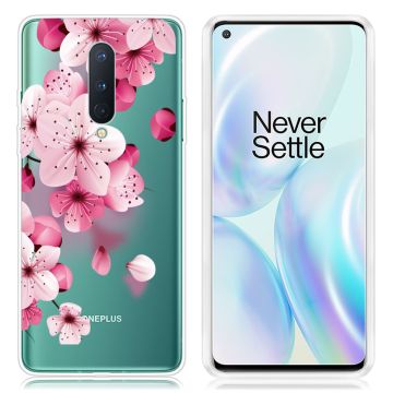 Deco OnePlus 8 telefoonhoesje - Bloem