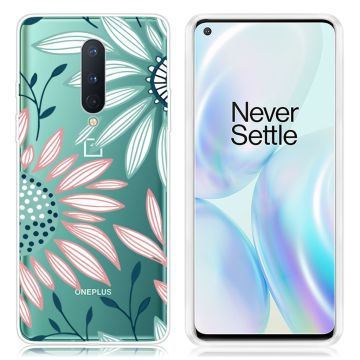 Deco OnePlus 8 telefoonhoesje - Zonnebloem