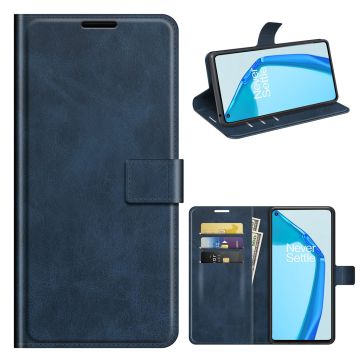 Portemonnee-etui voor OnePlus 9R - Blauw