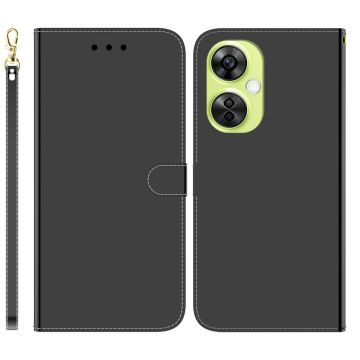 Mirror OnePlus Nord N30 / OnePlus Nord CE 3 Lite / Oppo K11x flip Hoesje - Zwart