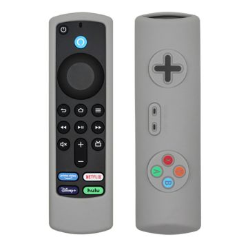 Amazon Fire TV Stick 4K (3rd) remote controller silicone cover - Grey