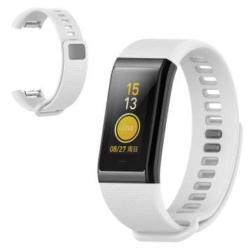 Siliconen armband voor Amazfit Cor - Wit